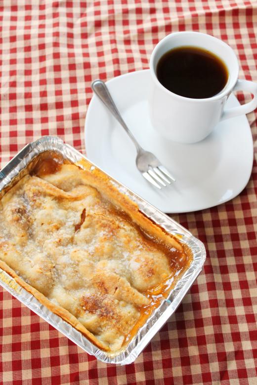 Free stock image of Apple pie and coffee created by Val Lawless