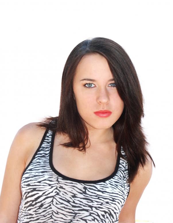 Free stock image of Girl on white background created by Val Lawless