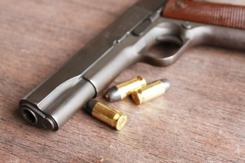 Free stock image of Gun and bullets created by Val Lawless