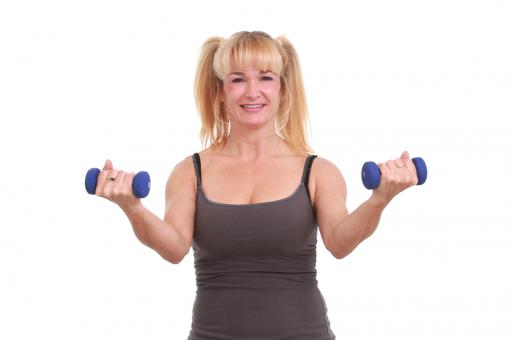 Free Stock Photo of Woman exercising