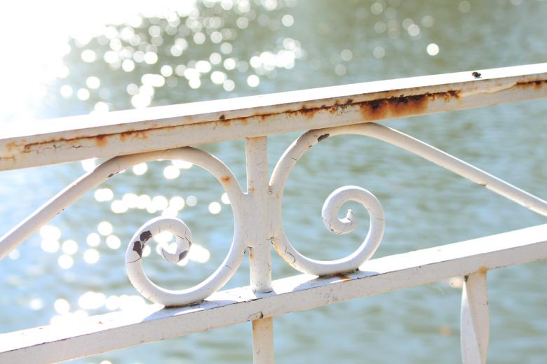 Free stock image of Rail with water created by Val Lawless