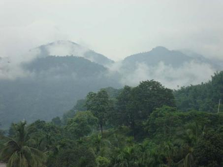 Free Stock Photo of Hills with cloud