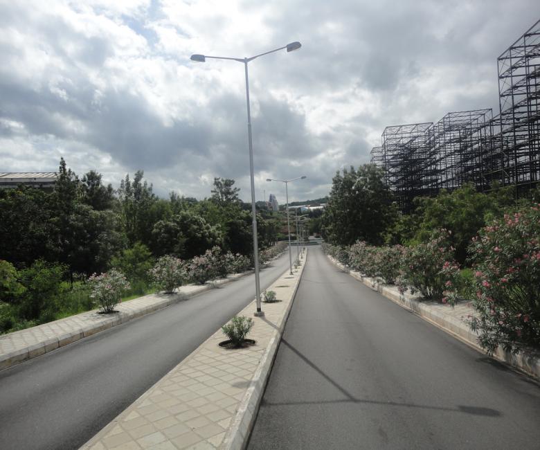 Free stock image of Road with Light Lamps created by Tona sam