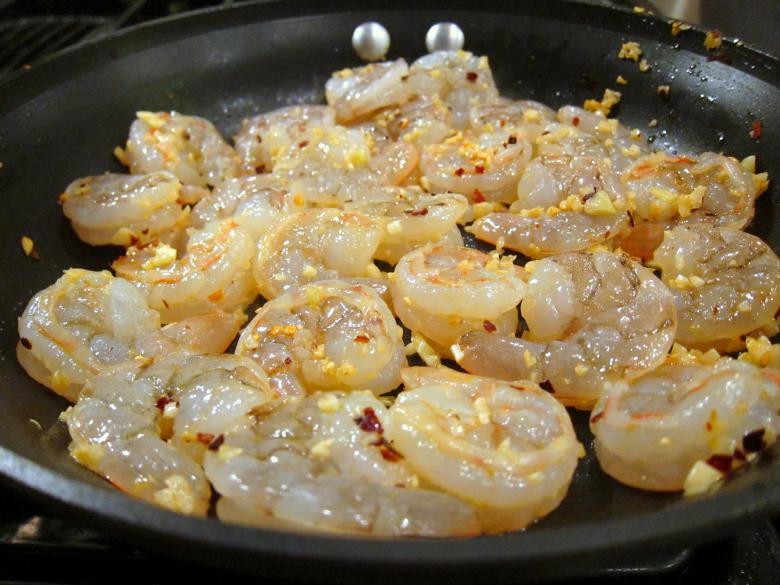 Free stock image of Cooking shrimp created by Brian