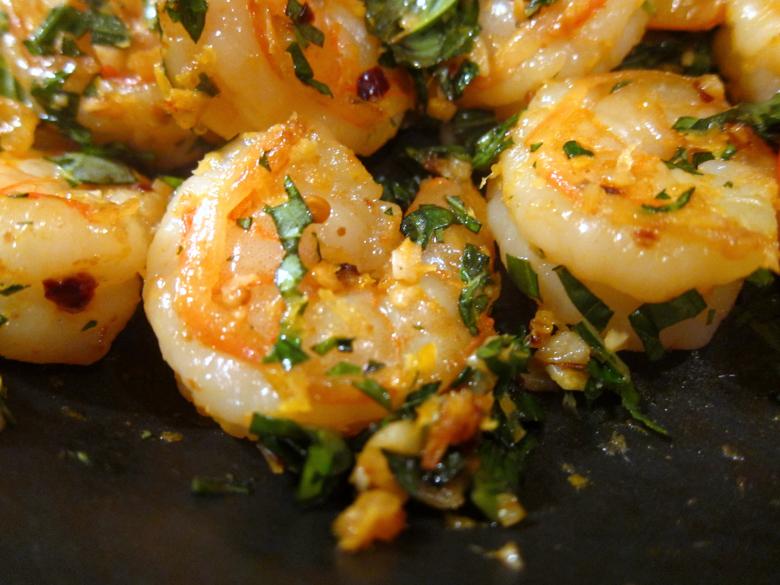 Free stock image of Garlic Chili Shrimp created by Brian