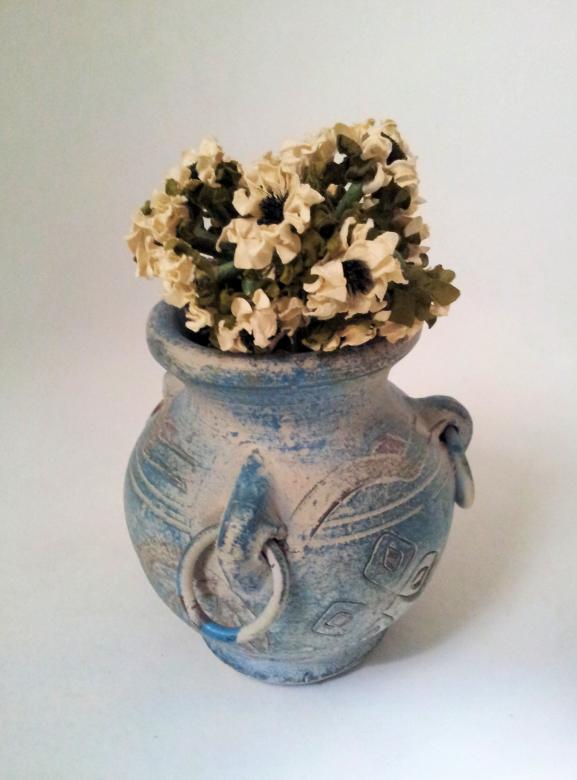 Free stock image of Vase with flowers created by David Pellon