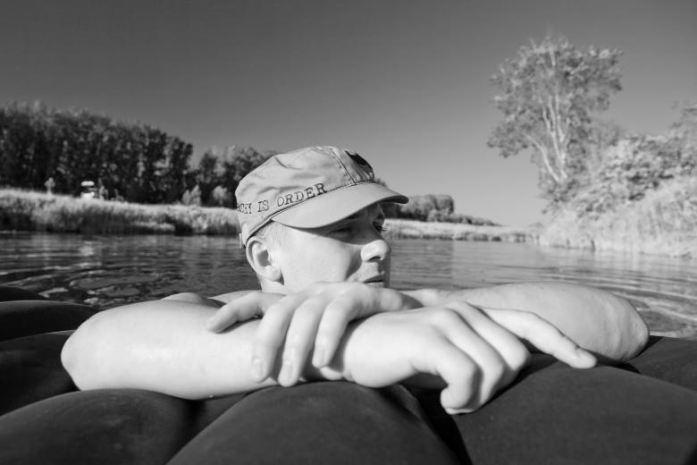 Free stock image of man swimming created by 2happy