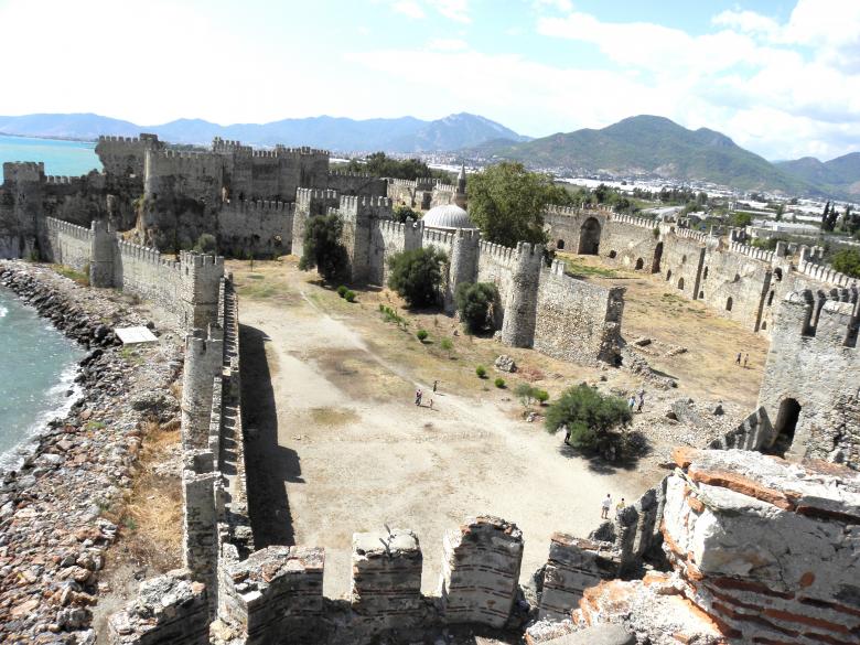 Free stock image of Аnamur fortress in Turkey created by Yuliy Ganev