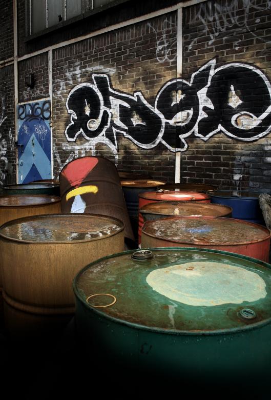 Free stock image of Urban oil cans/drums created by Luka
