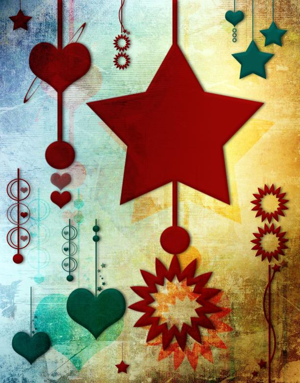 Free stock image of Stars and Hearts created by Rachael Towne