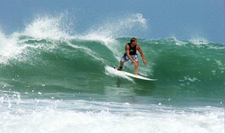 Free stock image of surfer surfing created by Luka
