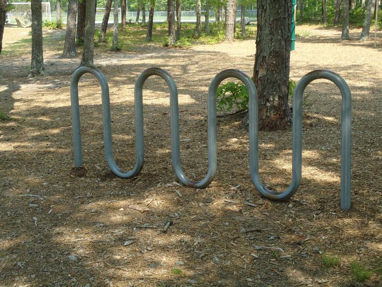 Free stock image of Park Bike Rack created by Katharine Sparrow