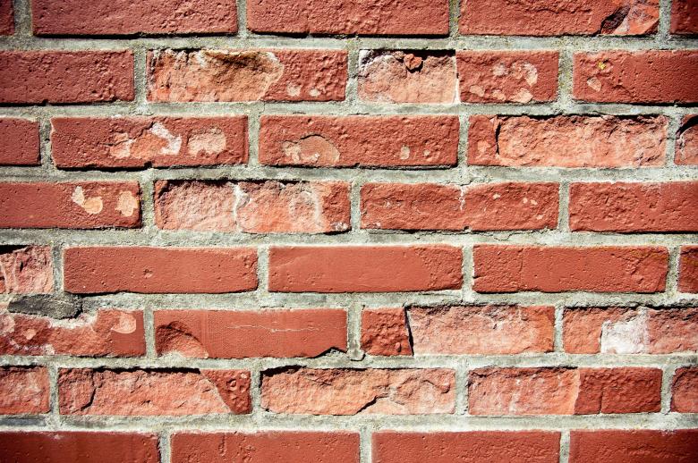 Free stock image of red bricks brick wall texture created by Luka
