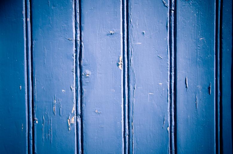 Free stock image of Blue painted wood texture created by Luka