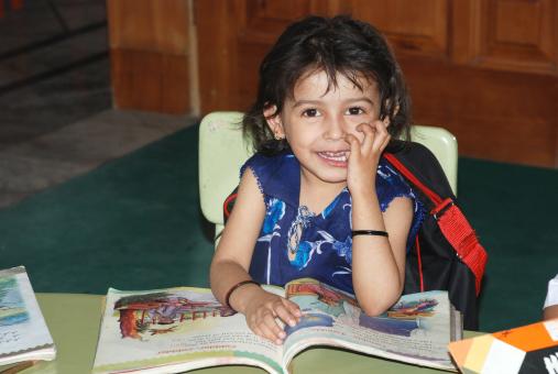Free Stock Photo of Kids During Study In School