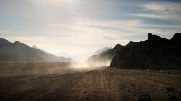 Free Stock Photo of Desert wind