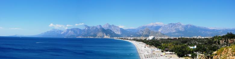 Free stock image of Big beach of Antalya created by Yuliy Ganev
