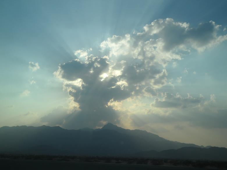 Free stock image of Clouds cover the sun created by basem