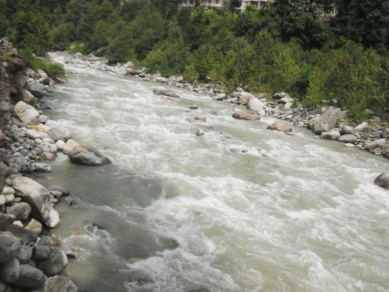 Free stock image of White water flow created by Tona sam