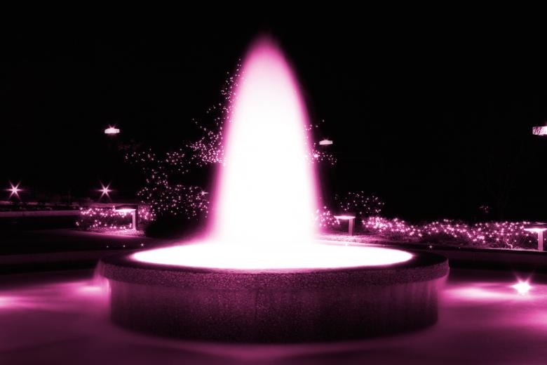 Free stock image of Pink Glowing Fountain created by Nicolas Raymond