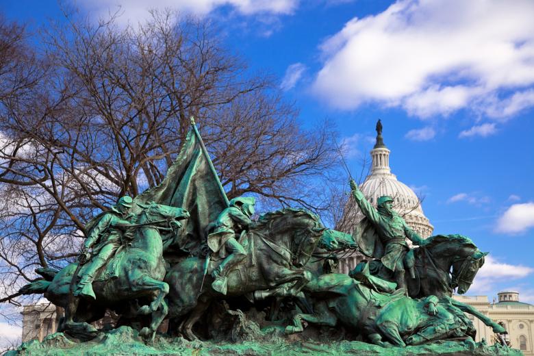 Free stock image of Grant Cavalry Memorial created by Nicolas Raymond