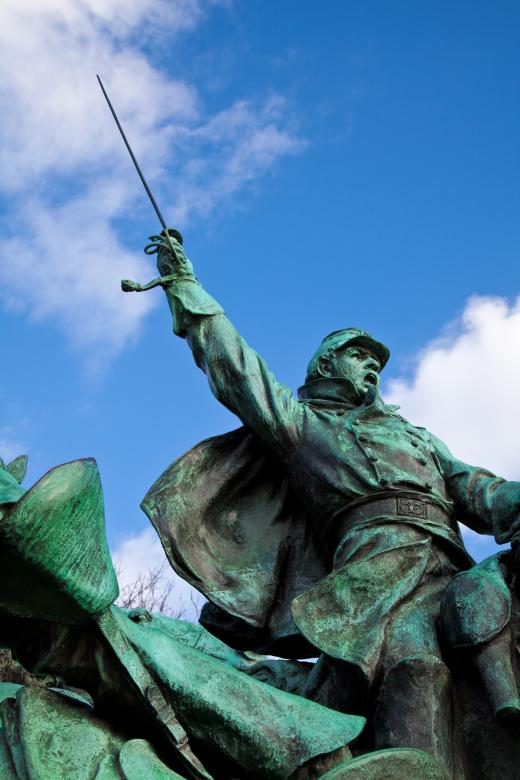Free stock image of Grant Cavalry Memorial created by Nicolas Raymond