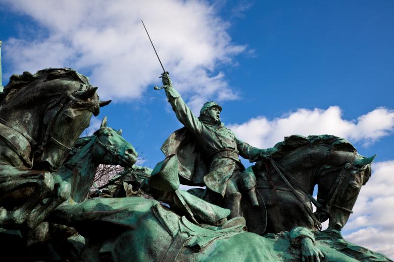 Free stock image of Grant Cavalry Memorial created by Nicolas Raymond