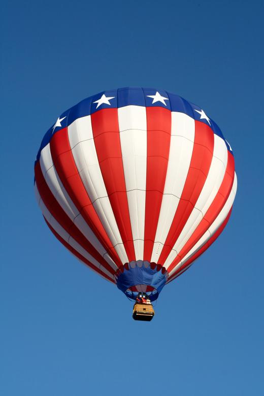 Free stock image of American Hot Air Balloon created by Nicolas Raymond