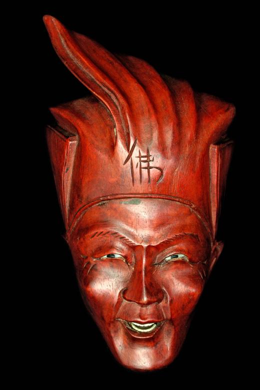 Free stock image of Old Chinese Buddhist Mask created by Nicolas Raymond