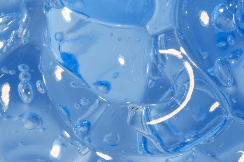 Free stock image of Blue Gel Macro created by Nicolas Raymond