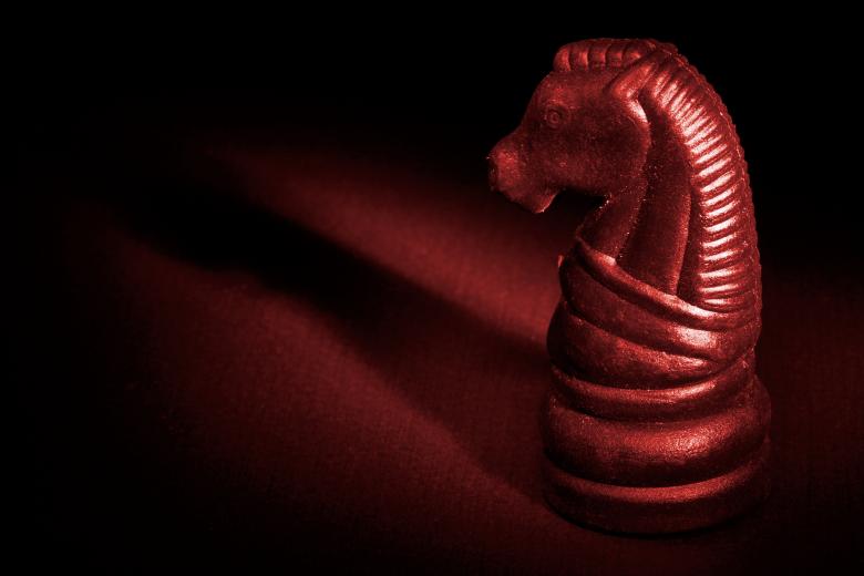 Free stock image of Illuminated Chess Horse created by Nicolas Raymond