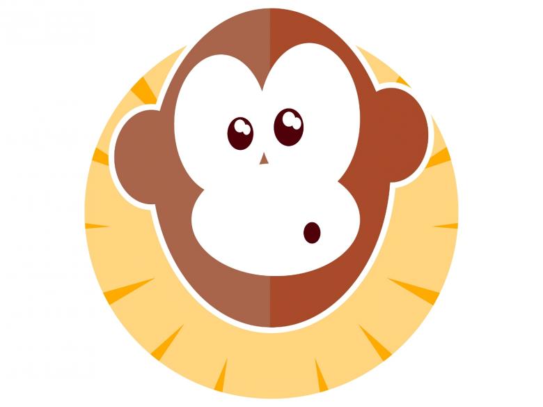 Free stock image of Monkey Illustration created by homero chapa