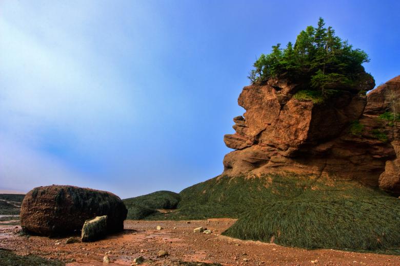 Free stock image of Flowerpot Rocks - HDR created by Nicolas Raymond