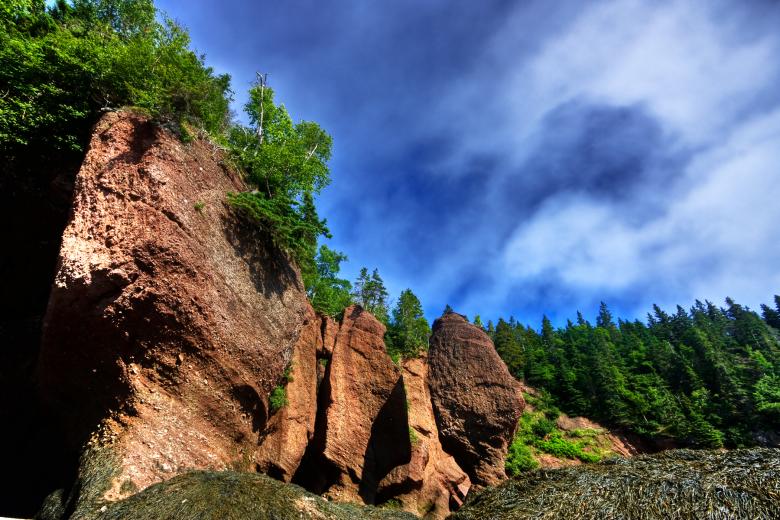 Free stock image of Flowerpot Rocks - HDR created by Nicolas Raymond