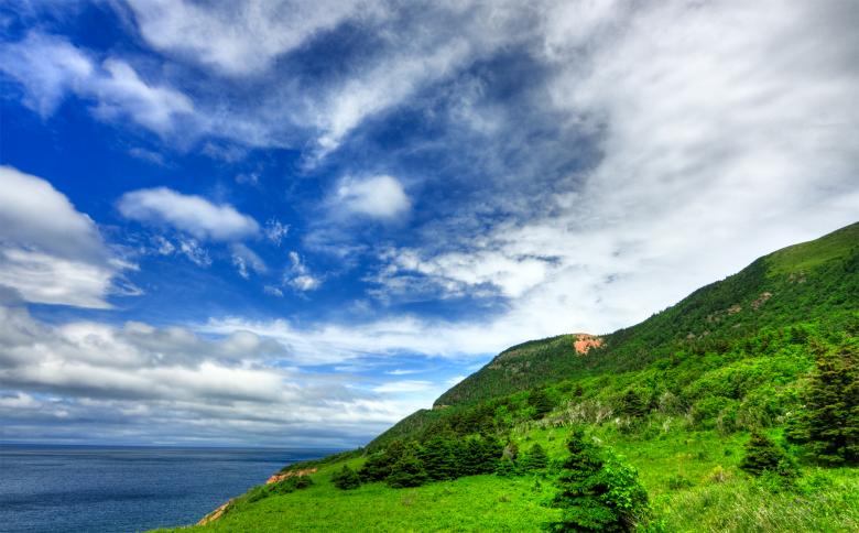 Free stock image of Cabot Trail - HDR created by Nicolas Raymond