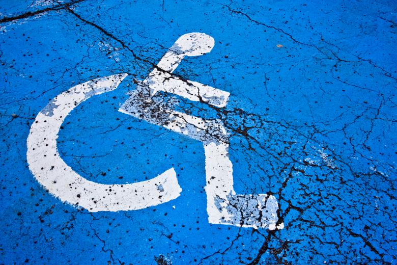 Free stock image of Cracked Handicap Sign created by Nicolas Raymond