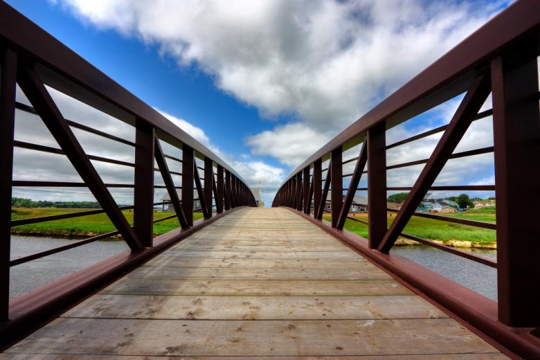 Free stock image of PEI Country Bridge - HDR created by Nicolas Raymond