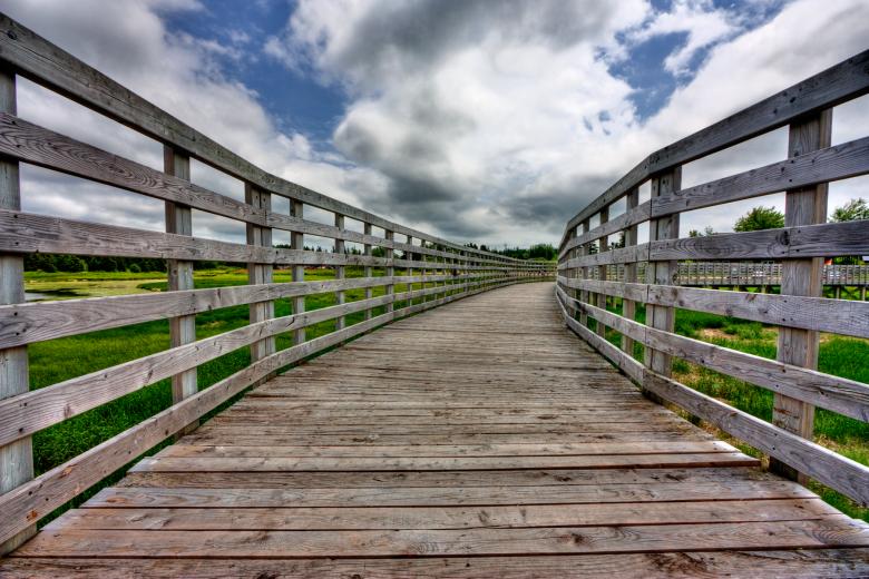 Free stock image of PEI Country Bridge - HDR created by Nicolas Raymond