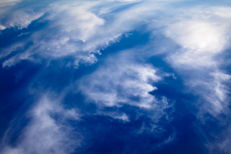 Free stock image of Cloudy Blue Sky created by Nicolas Raymond
