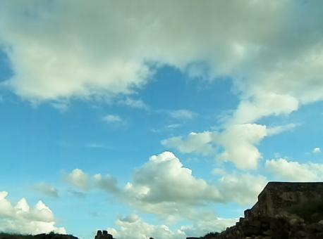 Free Stock Photo of A white cloudy sky