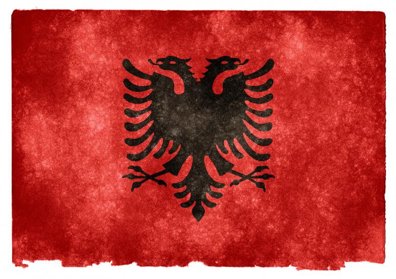 Free stock image of Albania Grunge Flag created by Nicolas Raymond
