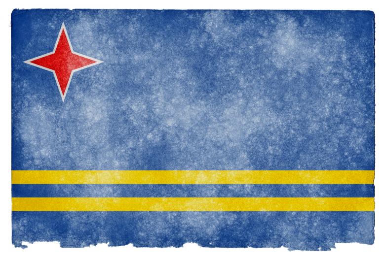 Free stock image of Aruba Grunge Flag created by Nicolas Raymond