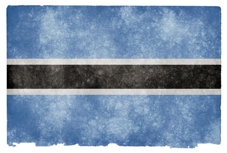 Free stock image of Botswana Grunge Flag created by Nicolas Raymond