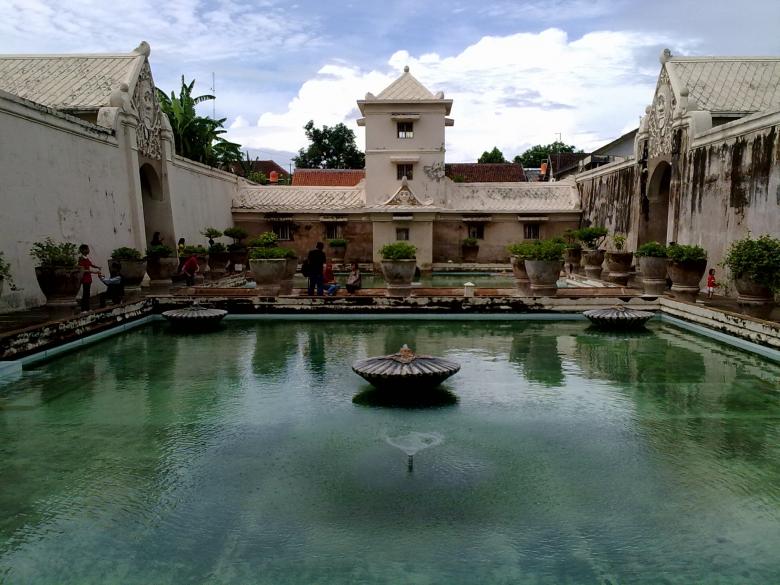 Free stock image of Java Water-castle created by Gebyar Andyono