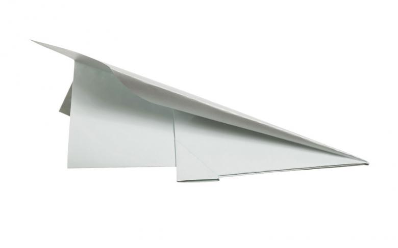 Free stock image of paper plane created by 2happy