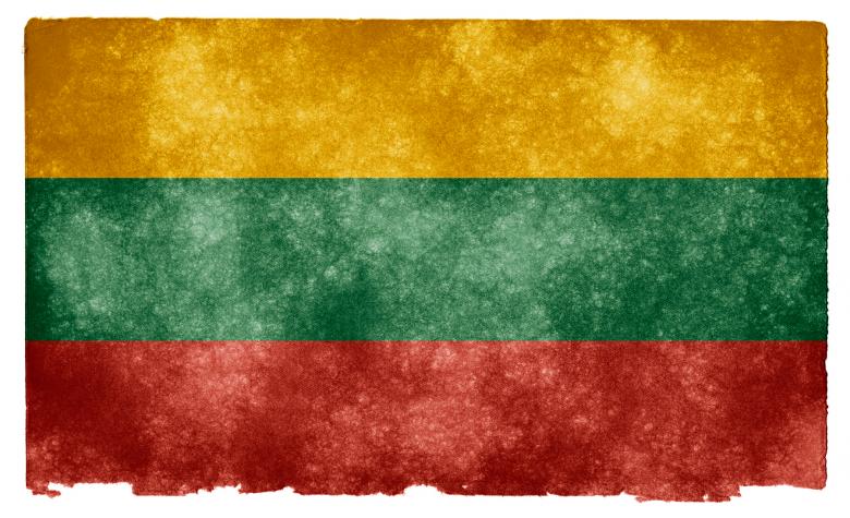 Free stock image of Lithuania Grunge Flag created by Nicolas Raymond