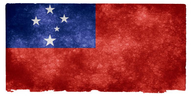 Free stock image of Samoa Grunge Flag created by Nicolas Raymond