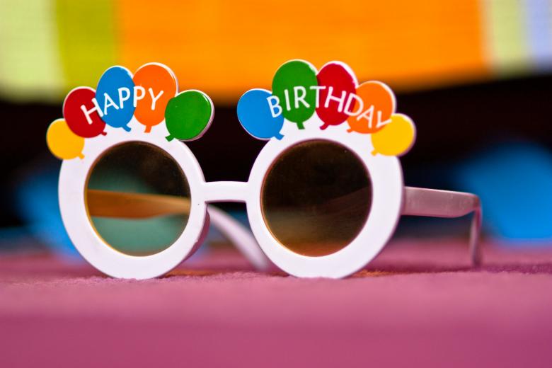 Free stock image of birthday glasses created by diana