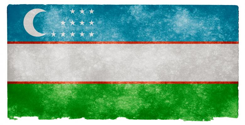 Free stock image of Uzbekistan Grunge Flag created by Nicolas Raymond