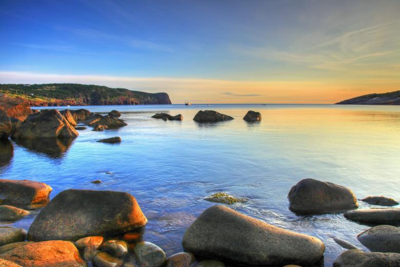 Free stock image of Seashore Sunrise created by Geoffrey Whiteway